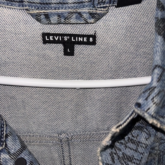 Levi's X Line 8 Graphic Denim Jacket - Picture 5 of 6